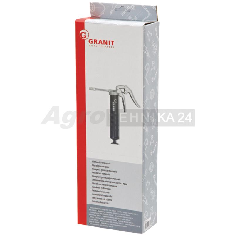 One-handed grease gun
