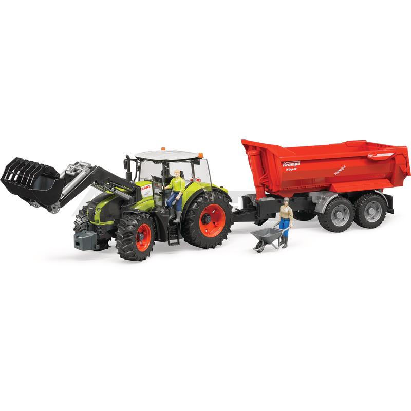 CLAAS Axion 950 with front loader