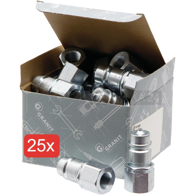 KS 1/2 (1/2") DN12 size 3 - pack of 25